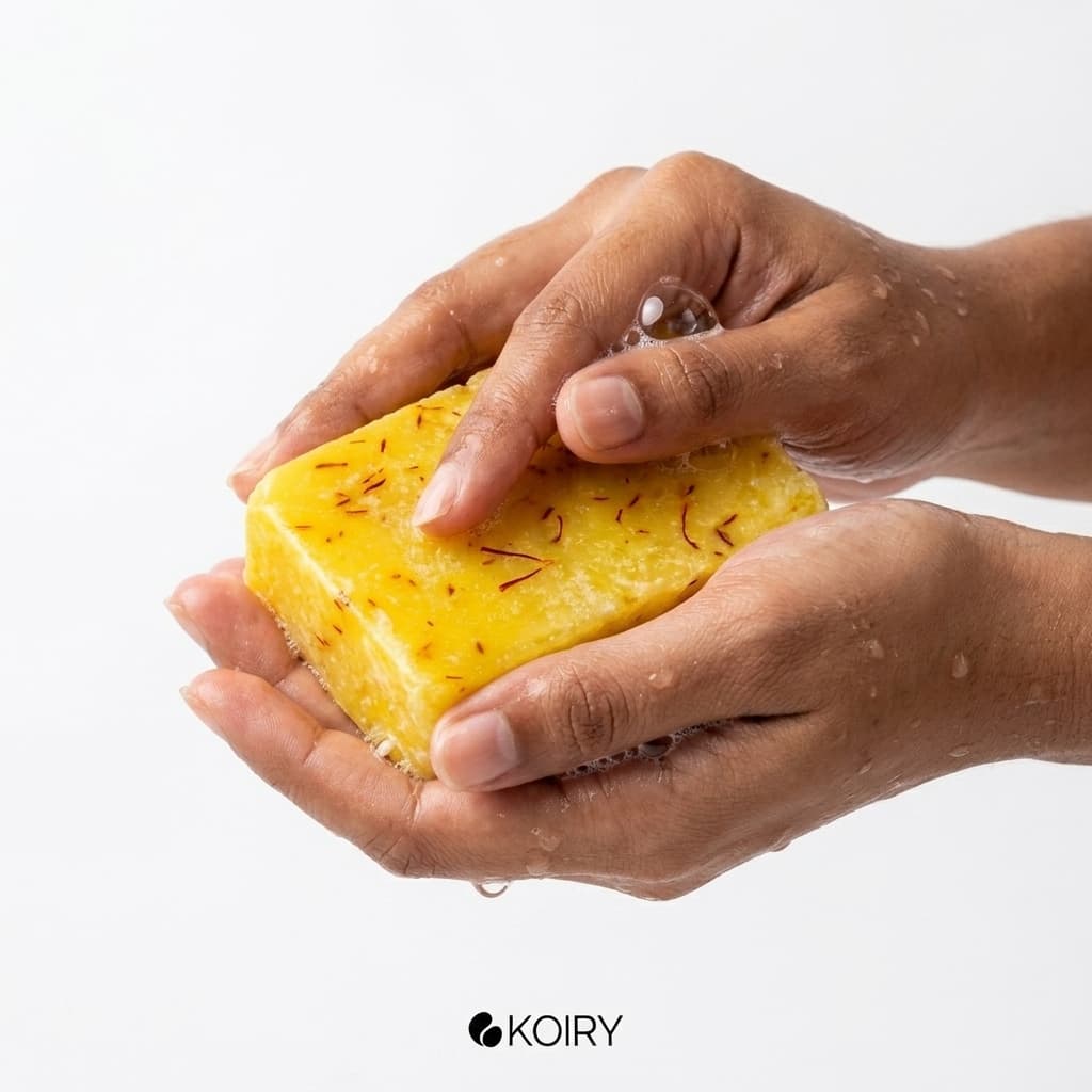 Saffron Goat Milk Soap (90g) alternate view